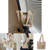 Stylish Retro Casual Women's Tote Bag Large Capacity Simple Design Shoulder Handbag