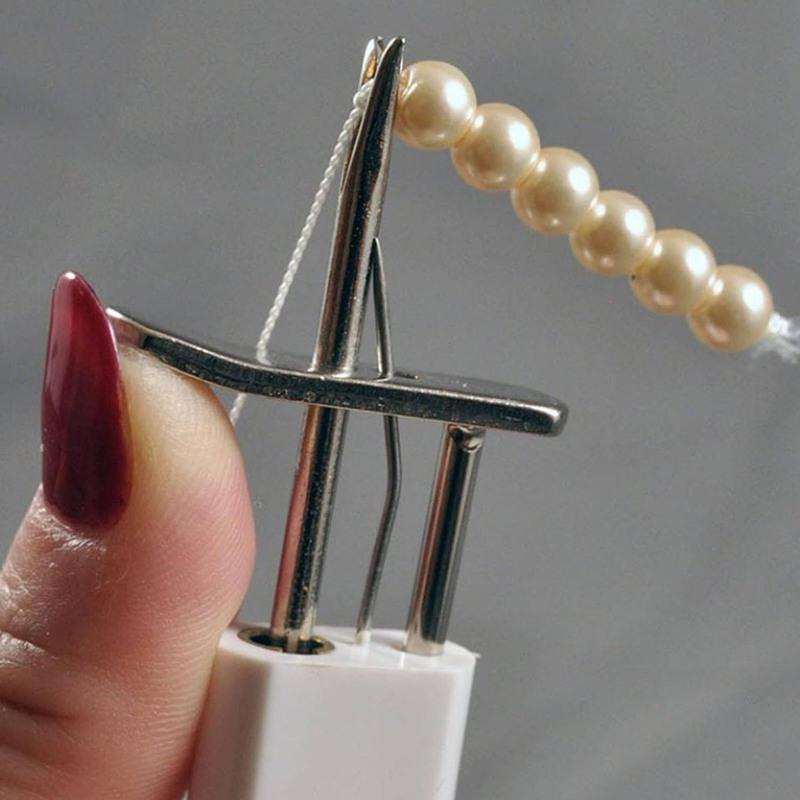 Bead Knotting Tools ABS Pearl Stringing Beading Tools Easy To Use Versatile Pearl Knotting Tool for DIY Jewelry Stringing Crafts