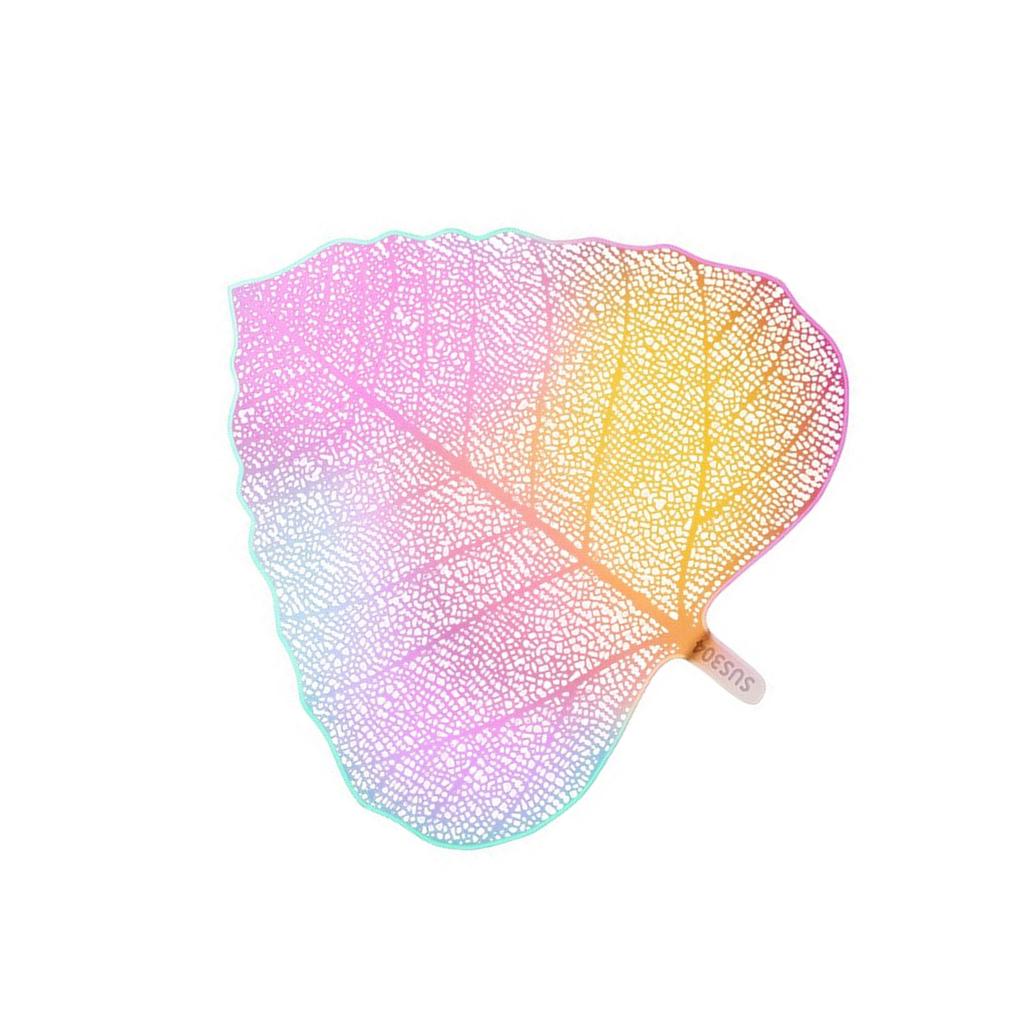 304 Stainless Steels Teas Infuser Bodhi Leaf Shape Fine Mesh Strainer Filter Tool for Teas Lover and Office Professional