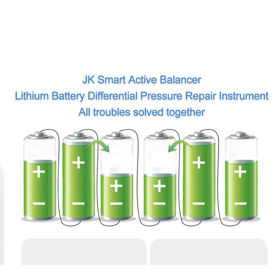 JK Blancer 2A JiKong Active Balance 2S-24S 2A 36V 48V 13S 14S 15S 16S smart Balance Support Bluetooth APP