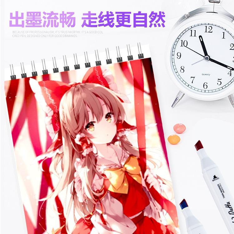 Marker alcoolic dublu-capăt bestseller: Rezistent la apă, Rezistent la decolorare, Ideal pentru artă studențească și jurnale