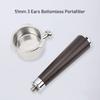 51mm Espresso Bottomless Portafilter with 3 Ports, Compatible with EUPA EC0680 and EC0685 Coffee Machines, Includes Stainless Steel Basket and Solid