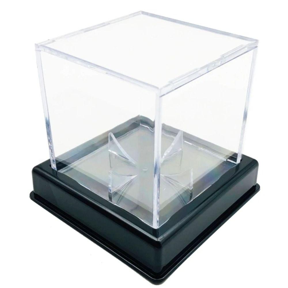 Dustproof Baseball Box Acrylic Storage Box Baseball Softball Baseball Display Case  Golf Tennis