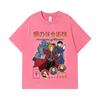 275 GSM Washed T-shirts 100% Cotton Fullmetal Alchemist V2 Print Unisex Heavy Cotton T Shirt