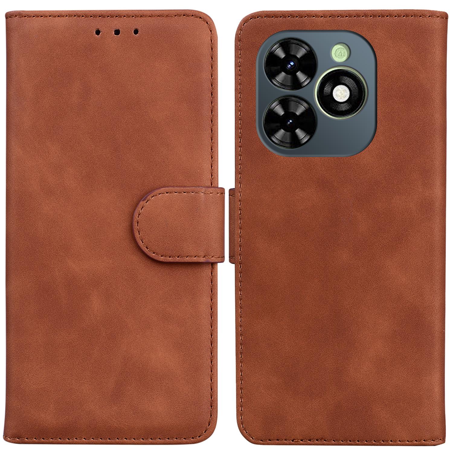 

For Infinix Smart 8 4G/Smart 8 HD 4G/Hot 40i Case PU Leather Drop-Proof Stand Wallet Phone Cover A