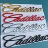 Für Cadillac Buchstaben Escalade CT5 CT6 XT5 XT6 DTS SLS XLR ATS SRX Tiburon Logo Metall Auto Seitenkotflügel Heckaufkleber Zubehör