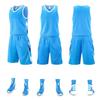 Men's Quick-Dry Breathable Basketball Uniform with Customized Team Letters and Numbers