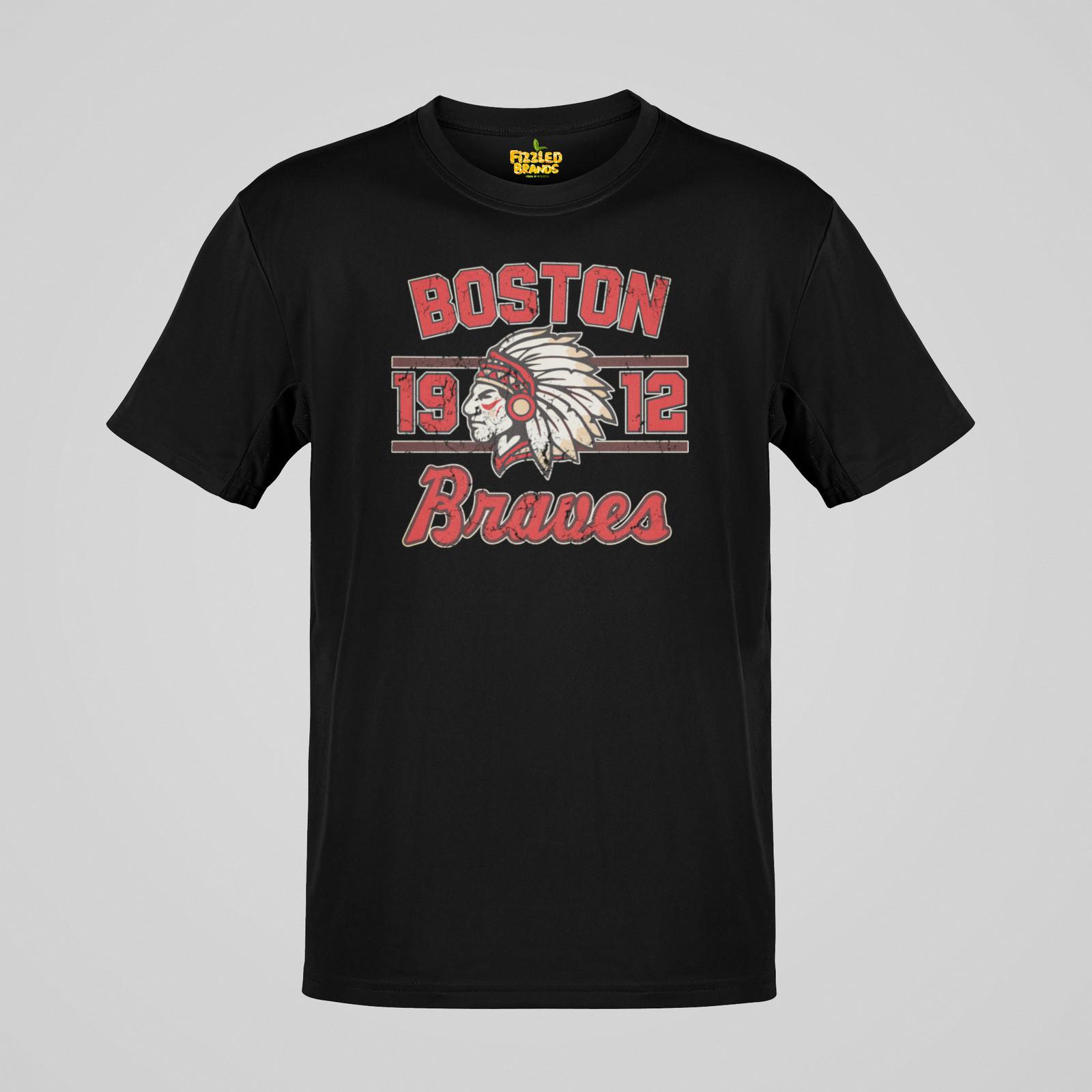 Boston Braves 1912 Baseball Nostalgic T-shirt S разноцветный
