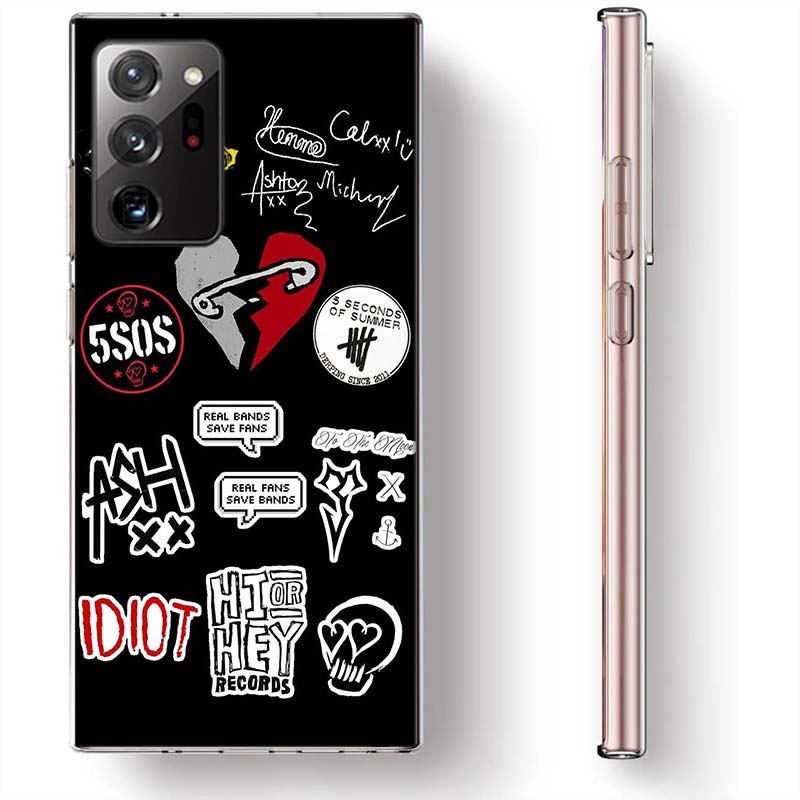5 Sos Seconds Summer Phone Case for Samsung A16 A17 A26 A36 A37 A56 A57 A12 A22 A32 A52S A07 A06 A02S A72 Galaxy A70 A50S A71 A5
