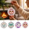 Beautiful Christmas Hanging Decor Funny Friendship Pendant, Durable Acrylic Ornament, Creative Xmas Office Holiday Party Ornament Tree Decorative