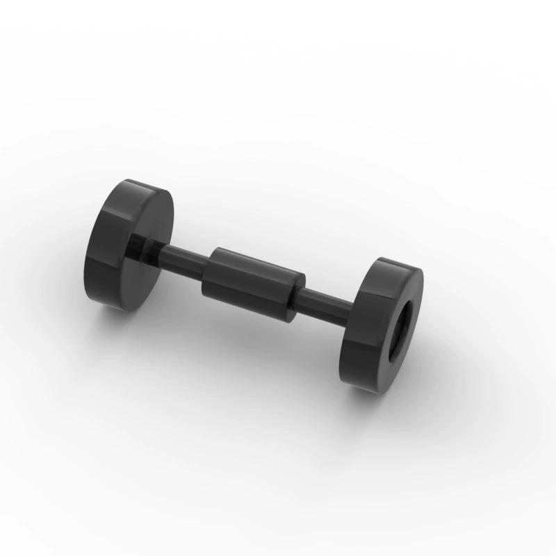 MOC 2496 - 50g Small Particle Interlocking Building Blocks: Scooter Double Wheels Spare Parts Standard