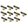 10pcs Cabinet Handles Drawer Knobs Kitchen Cupboard Door Handles Wardrobe Pull Single Hole Furniture Drawer Hardware Accessories