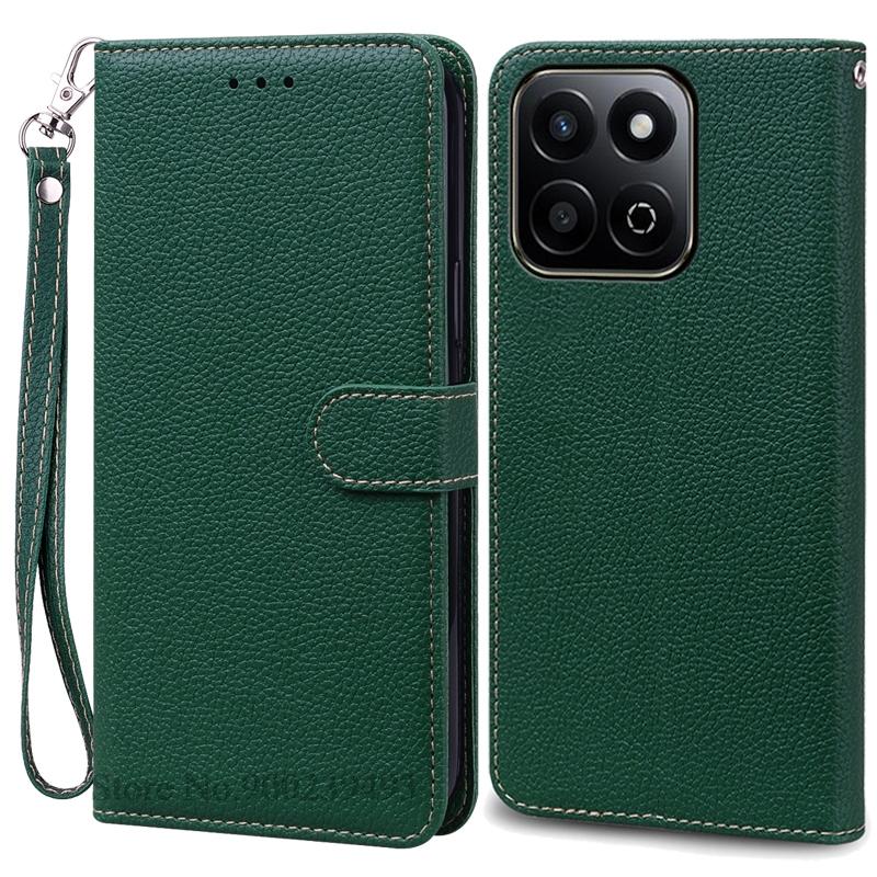 For Honor X7C Case Leather Flip Wallet Cover For Honor X7C Case Phone Covers For Honor X7 C Silicone Cover Coque Fundas Etui