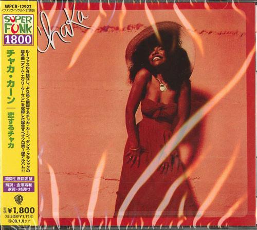 

CD CHAKA KHAN - Chaka WPCR12922 Warner Bros. Re 2008 Япония ObiSoul/Funk Б/У