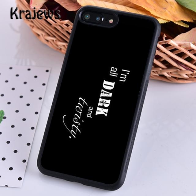 Krajews You're My Person Greys Anatomy Phone Case For iPhone 17 Air 16 15 14 plus 11 12 13 pro max coque Shell Fundas
