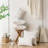 Throw Pillow Covers 18x18 Neutral Decorative Textured Cushion Case Farmhouse Pillowcase Modern Square Pillow Covers for Sofa