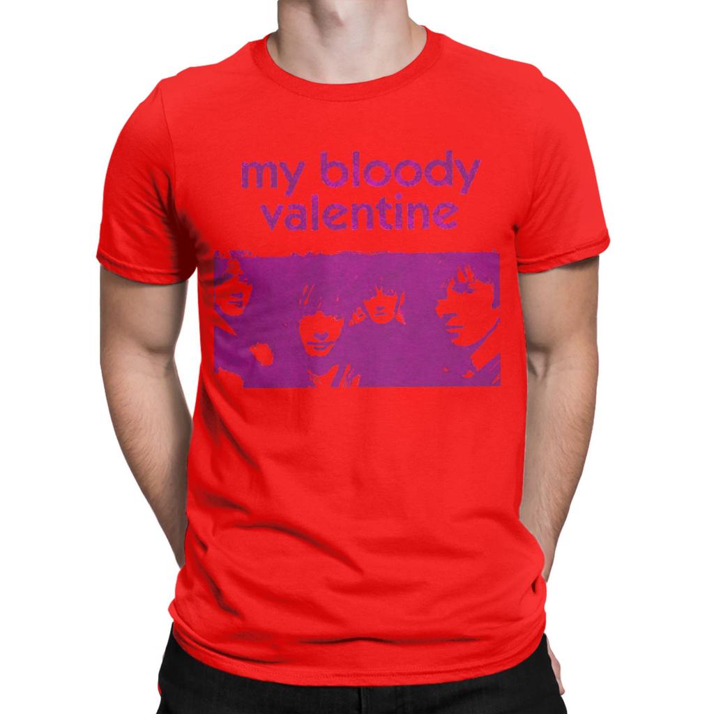 My Bloody Valentine Purple Funny 100 Cotton Tshirt My Bloody Valentine Tees Tops For Unisex
