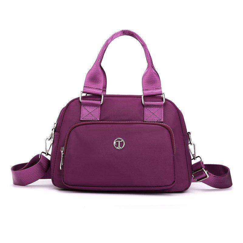 TS JYL Laptop bag,Women Crossbody Bag Ins Style Nylon Waterproof Underarm Small Square
