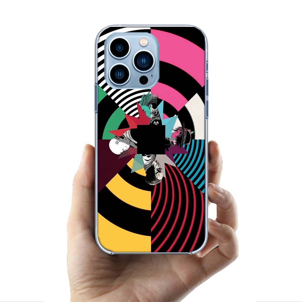 Gorillaz Anime Cases Phone Case For Iphone 17E 16E 17 Air 16 Pro Max 15 Pro 14 Plus 11 13 12 Mini Cover Cases Compatible with Su