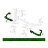 Staffa fissa in alluminio Staffa faro LR091688 LR152526 Per Land Rover Range Rover Velar L560 2017-2023
