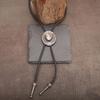 Bolo Tie for Men Star Hat Pendant Cowboy Bolo Ties Formal Shirt Accessory Vintage Bolo Tie Classical Country Necklace