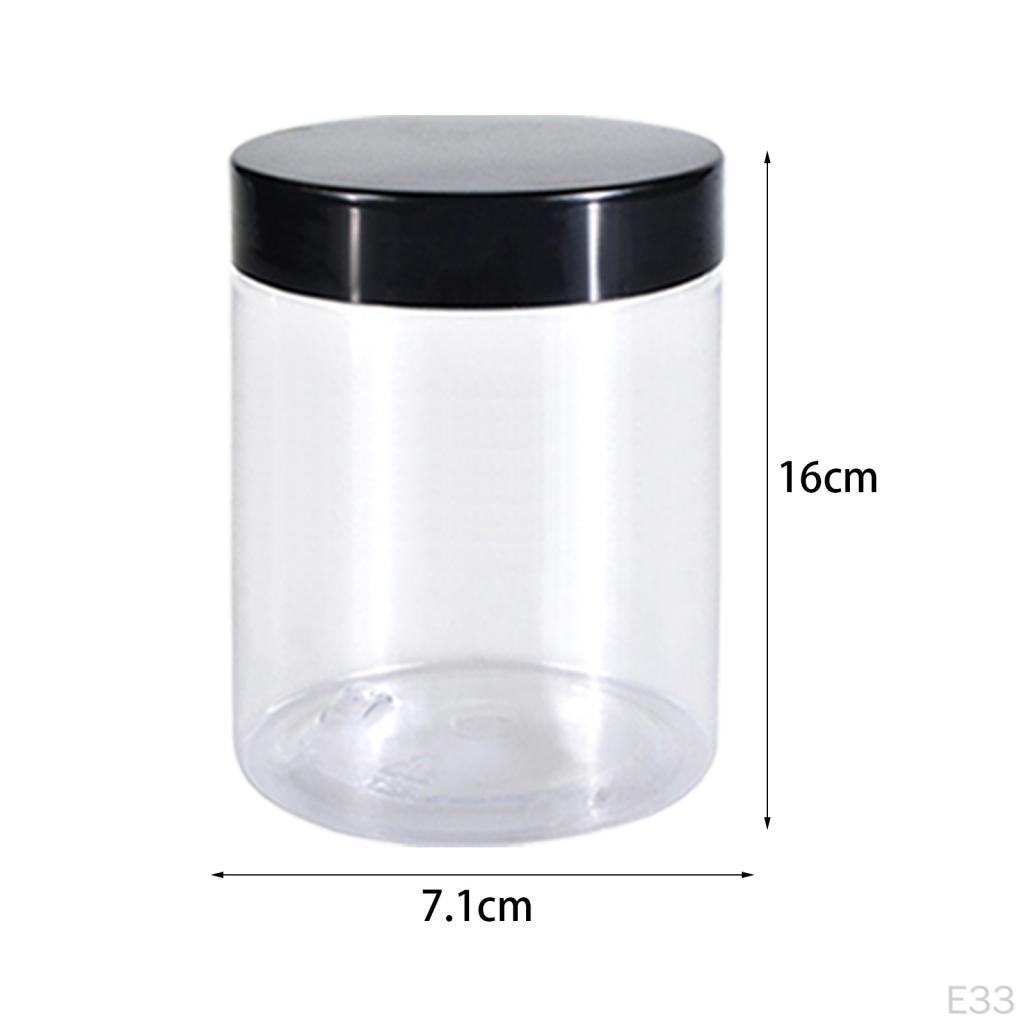 Container with Screw-on Lid for Kitchen Storage