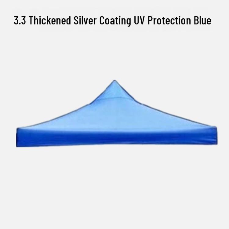 3x3 Faltpavillon mit Regenschutz, Sonnenschutz und verdicktem Dach