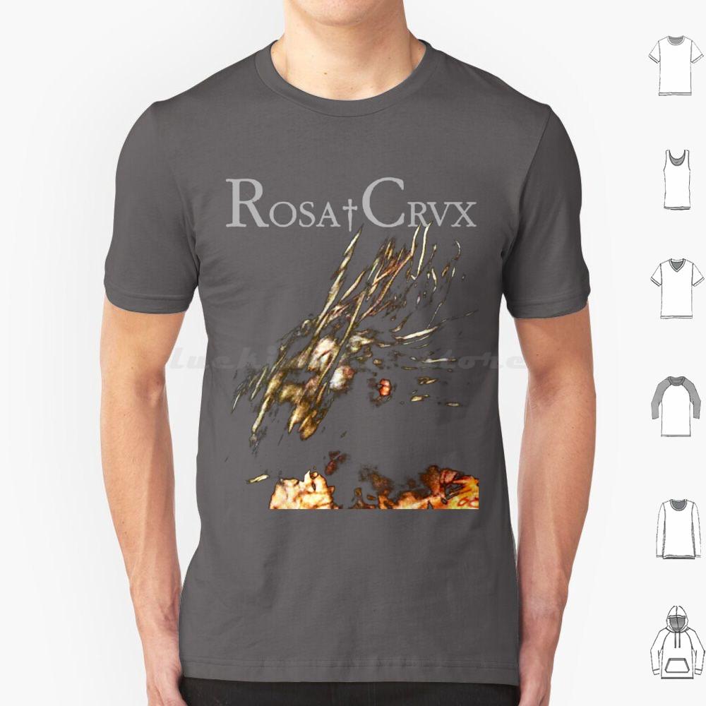 Rosa Darkwave T Shirt 6xl Cotton Cool Tee Rosa Sopor Christian Death Crvx The Sisters Of Mercy Goth Gothic Post Punk Siouxsie