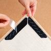 Lot de 16 bandes adhésives pour tapis en similicuir imperméables et fixes
