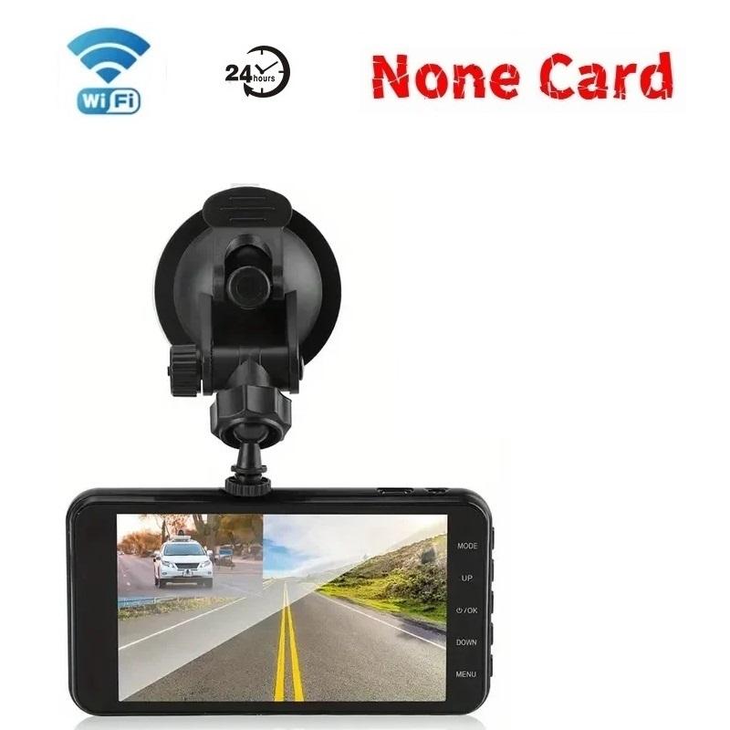 4-inch Dashcam, HD Dual-lens Touchscreen, WiFi Car Dashcam
