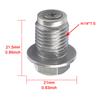 Universal Car Engine Magnetic Oil M14x1.5 Drain Plug Screw Nut Bolt Sump