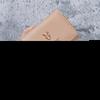 Women's small wallet leather new hand change bag two-in-one zipper three-fold card bag integrated storage bag