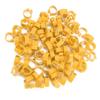 100PCS Bag 8MM 001 100 Numbered Plastic Letter Pigeon Bird Leg Bands Rings