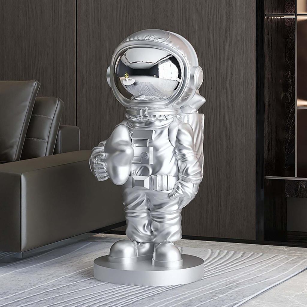 Astronaut Statue Outer Space Art Creative Collectible Crafts Gifts Spaceman