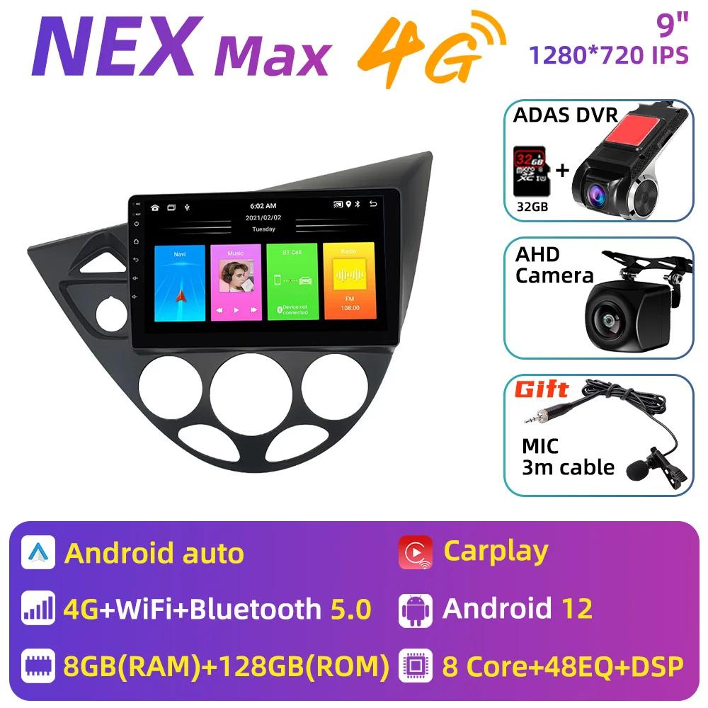 9 Inch Multimedia for Ford Fiesta 1995-2001 Focus MK1 1998-2004 Car Radio 2 Din Android Stereo Carplay Autoradio Head Unit Auto