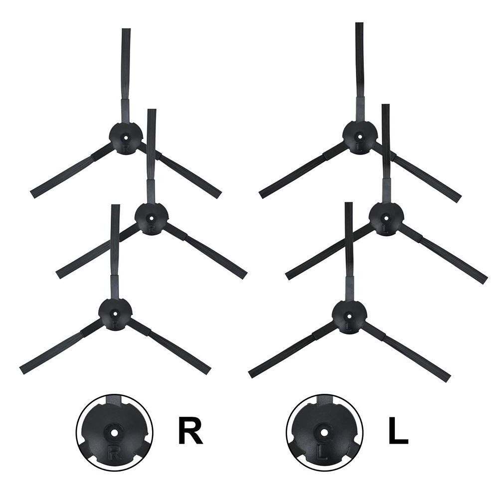 Side Brush Filter Kit Replacement Parts Compatible with Robotic Vacuum for ILIFE V3 V3S V5 V5s