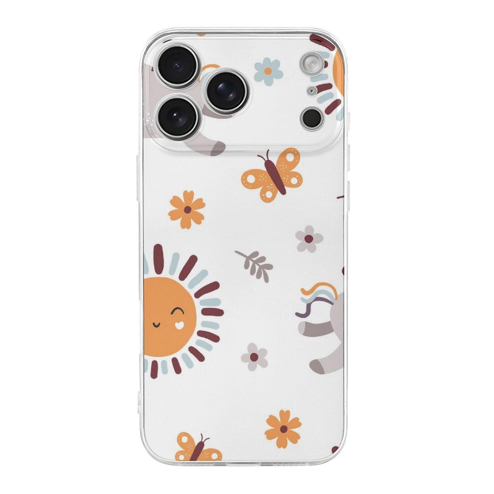 

1 Pack For Iphone 17/17Air/17Pro/17ProMax Tpu Phone Case Slim Protective Anti Scratch Shock Resistant Protective Shell With Soft Edges IPHONE-17ProMax белый