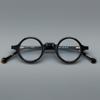 Retro Acetate glasses Myopia Hyperopia Prescription Round Eyeglass Frames Customizable Prescription Small Face Designer frame