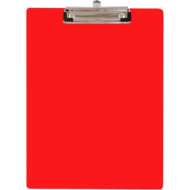 Eduway Wooden Writing/Exam Board/Clipboard with Back Side whiteboard Writing Surface Lightweight MDF |Heavy Duty Clip f