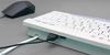 Kanai Electric Industrial USB Mini Keyboard Pro with Stick Pointer English Layout Mini Keyboard Compact White HMB632KUS/R