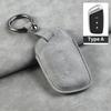 Leather Car Key Case Cover Shell For Baojun 560 Rs-5 530 630 310 E100 310W 510 730 360 Holder Fob Keychain Interior Accessories