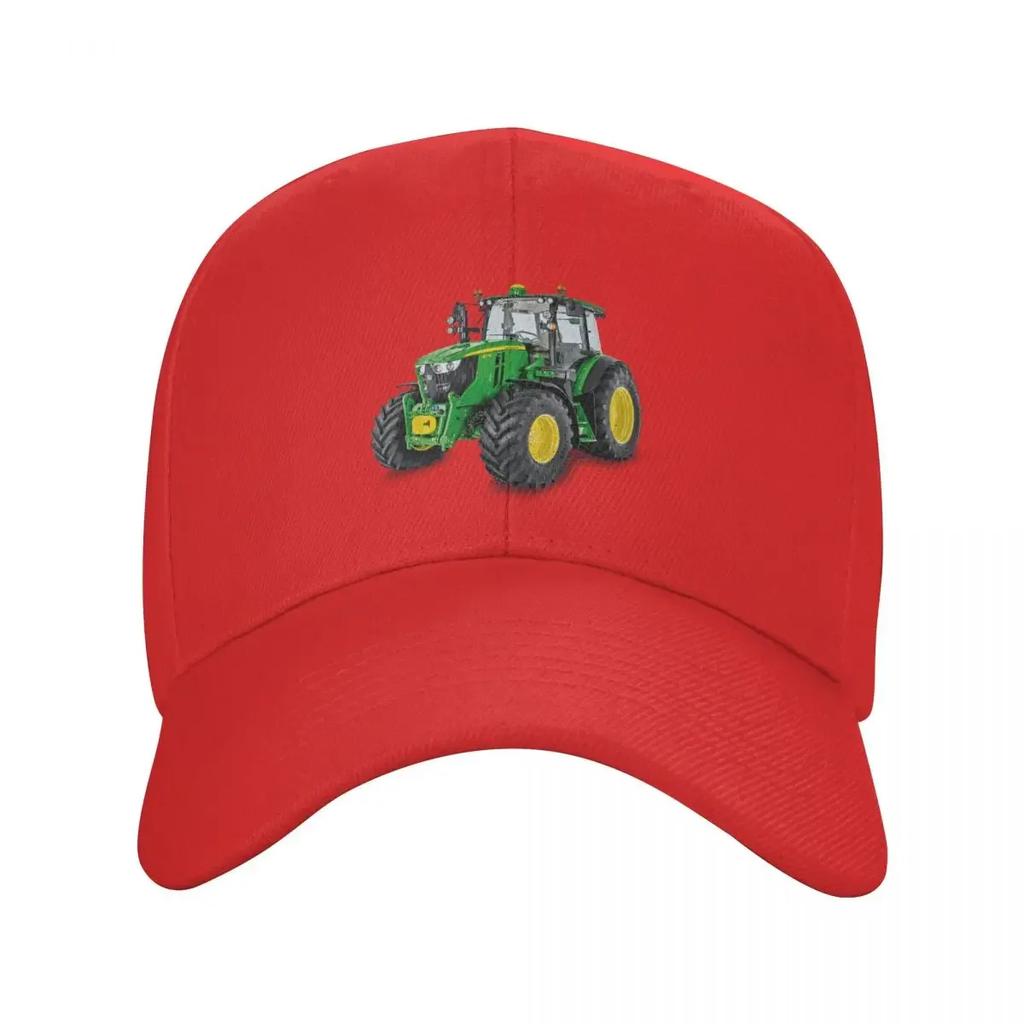 Custom Tractor Baseball Cap Sports Unisex Womens Adjustable Dad Hat Autumn Snapback Trucker Hats Summer Caps