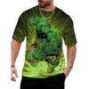 Ανδρικό T-Shirt με Εκτύπωση Hulk Marvel Καλοκαιρινά Κινούμενα Σχέδια Μπλουζάκια Ανδρικά Casual Κομψά Κοντομάνικα Ρούχα Μόδα Τάσεις Streetwear
