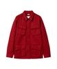 Youche Pret A Porter Sq Module Fatigue Jacket Crimson Red