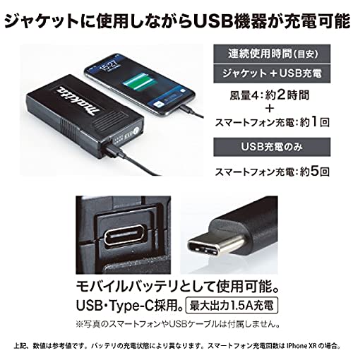 Makita Rechargeable Fan Jacket/heating Series Battery BL1055B A-72126