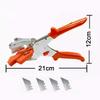 90 Degree Sealing Strip Right Angle Scissors, V-shaped Aluminum Alloy Sealing Strip Cutter