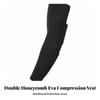 Impact-Absorbing Padded Forearm Sleeve Supportive, guard Gear, for Sports,