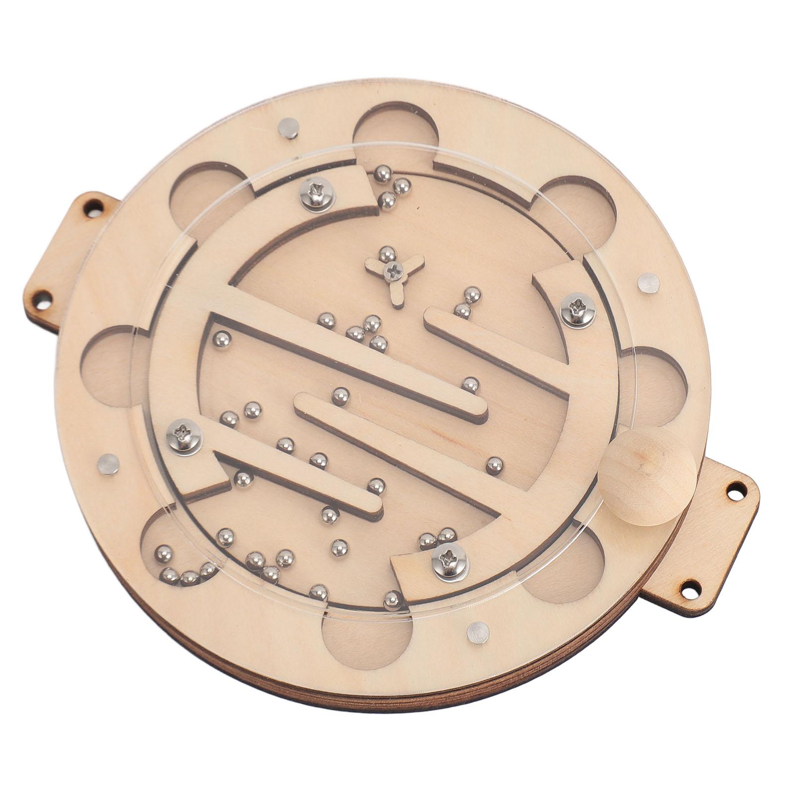 

Детская игрушка-пластина с катящимся мячом, развивающая образовательные навыки, интерактивная игровая игрушка-пластина с мячом для