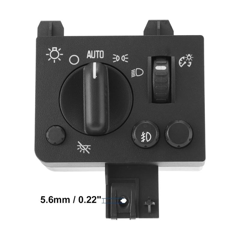 Car Head Lamp Light Switches Headlight Adjustment Knob Panel Control Button Trim 20983208 20814347 15187089