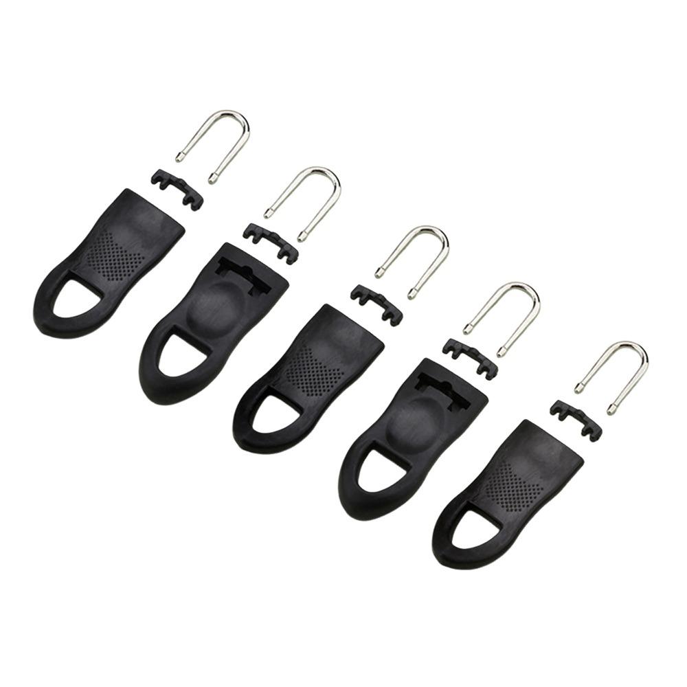 5/8Pcs Removable Detachable Zipper Puller Craft Zipper Head Repair Kits  Backpack Clothes Jackets